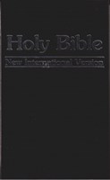 Holy Bible Niv Large Print Edition. Black [hardcover]