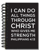 Bloco de notas - Philippians 4:13