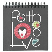 Bloco de notas - FAITH HOPE LOVE