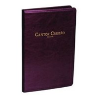 Cantor Cristão - música - capa cor grená