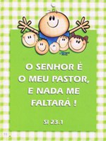 Certificado - o Senhor é o meu Pastor