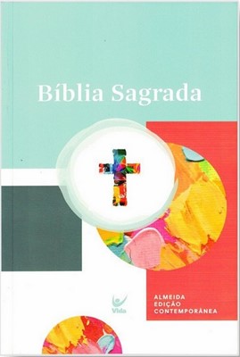 Bíblia Sagrada AEC com letra normal e palavras de Jesus a vermelho