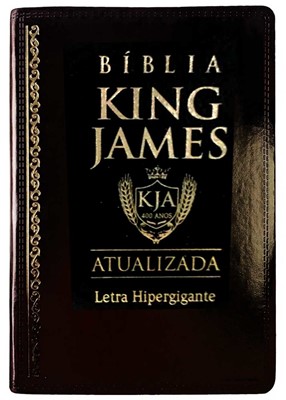 Bíblia King James Atualizada com letra hipergigante