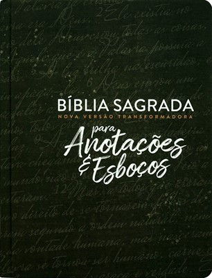 Bíblia NVT para anotações e esboços
