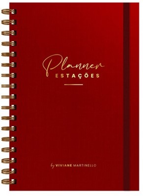 Planner Estações Vermelho