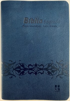 Bíblia com letra grande e concordância