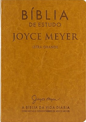 Bíblia de estudo Joyce Meyer com letra grande