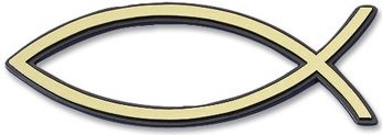 Peixe para carro - 7cm