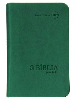 Bíblia para Todos - capa camurça verde