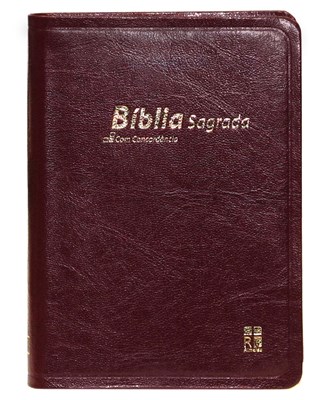 Bíblia DN 47C com capa bordô
