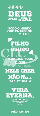 Marcador João 3:16