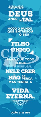 Marcador João 3:16