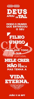 Marcador João 3:16
