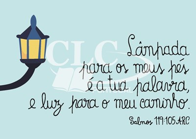 Postal Salmos 119:105