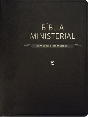 Bíblia Ministerial com capa preta