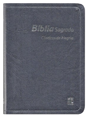 Bíblia Sagrada com cânticos de alegria