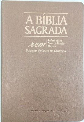 Bíblia Sagrada RCM com referências, concordância e mapas