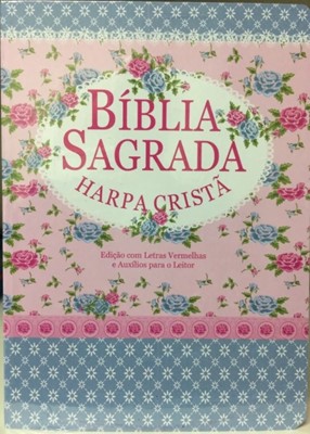 Bíblia Sagrada tamanho grande com Harpa Cristã
