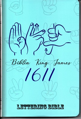 Bíblia King James 1611 Ultra Fina Lettering Bible