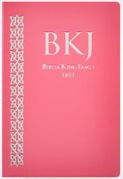 Bíblia King James Fiel 1611 capa rosa