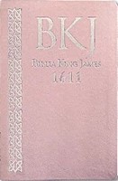 Bíblia King James Fiel 1611 capa rosa