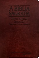 Bíblia Sagrada Hiper Legível com Palavras de Cristo em Evidência