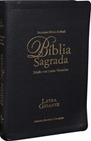 Bíblia Sagrada com letra gigante, edição com letras vermelhas