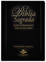 Bíblia Sagrada com letra extragigante