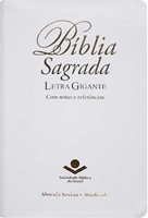 Bíblia Sagrada com letra gigante, notas e referências