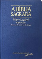 Bíblia Sagrada Hiper Legível com Palavras de Cristo em Evidência