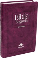 Bíblia Sagrada com letra gigante, com letra vermelhas, notas e referências