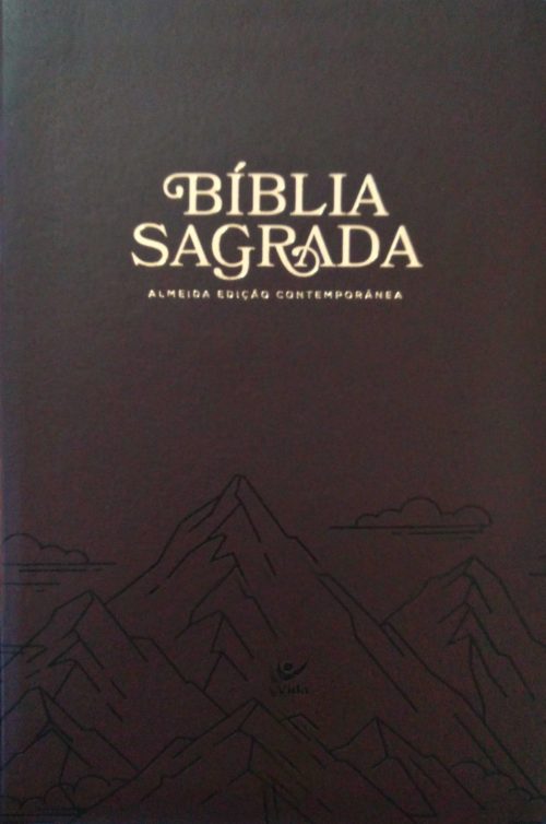 Bíblia AEC com letra grande e palavras de Jesus a vermelho