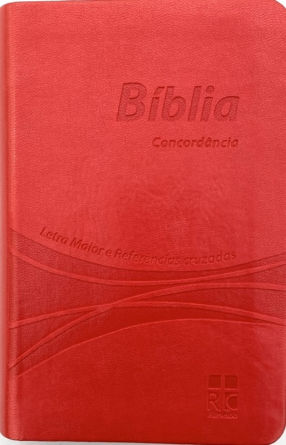 Bíblia Sagrada com concordância, letra maior e referências cruzadas