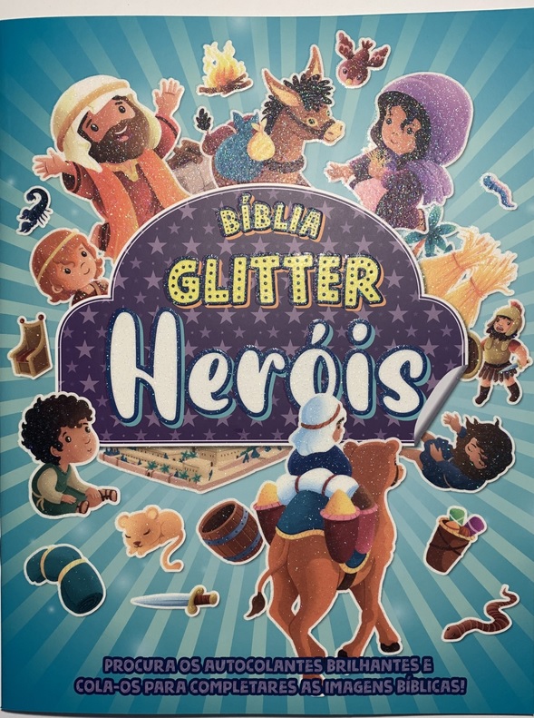 Bíblia Glitter Heróis