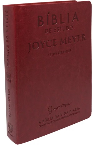 Bíblia de estudo Joyce Meyer letra grande