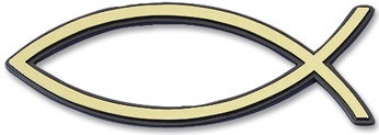 Peixe para carro - 7cm