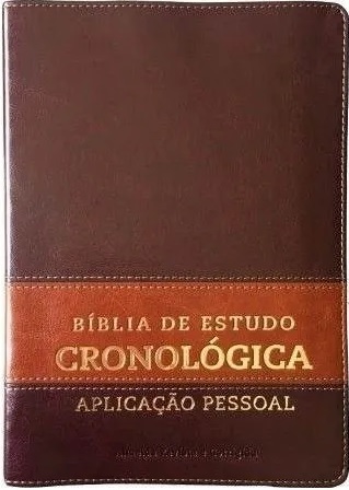 Bíblia de estudo cronológica aplicação pessoal