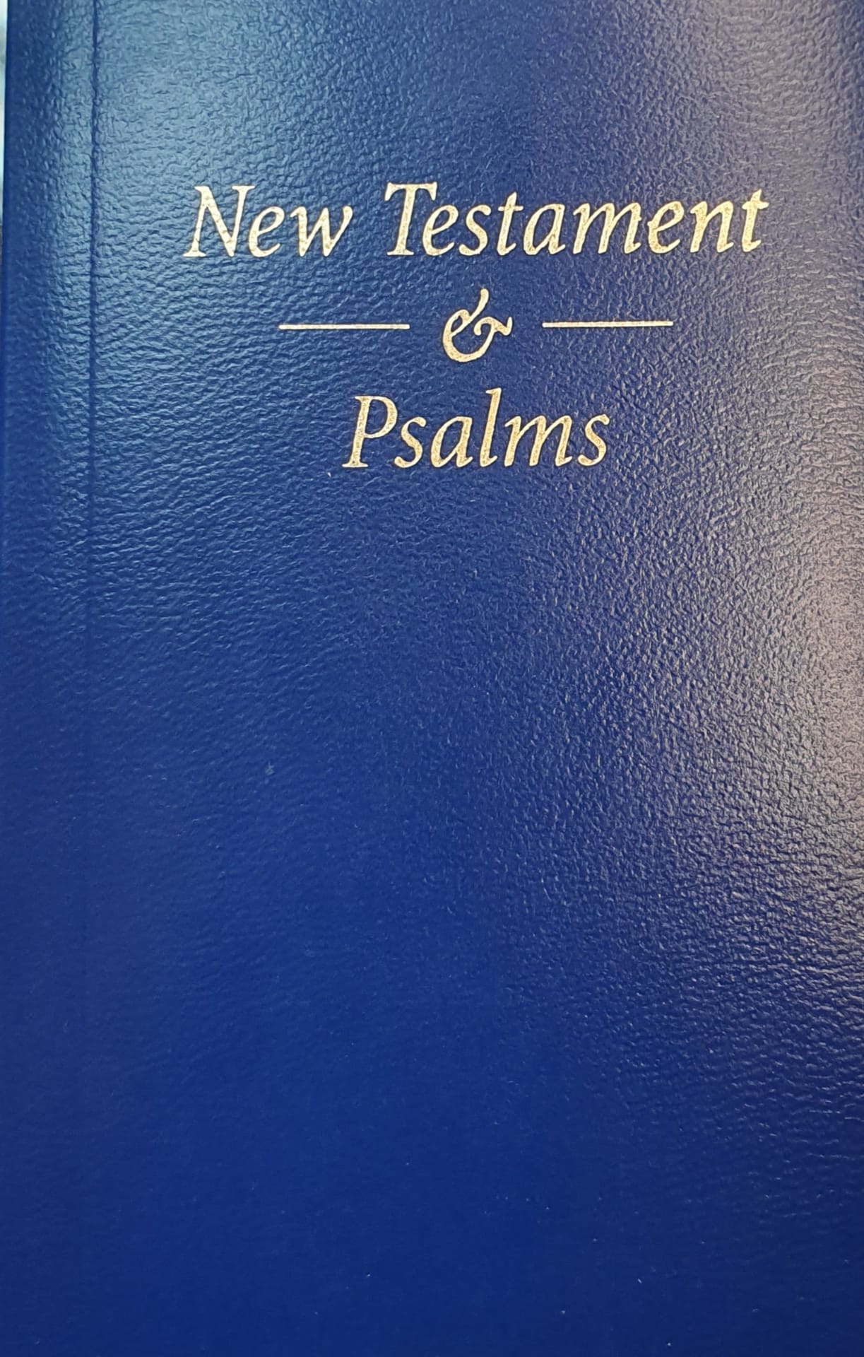 Pocket New Testament and Psalms