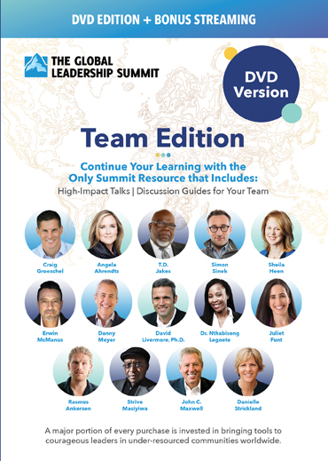 The Global Leadership Summit 2018 Team Edition DVD + Bonus Streaming