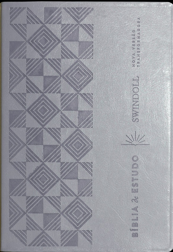 Bíblia de estudo Swindoll: Capa flexível Aqua (7898665820568): Charles R.  Swindoll (Autor), Nova Versão Transformadora (Autor): CLC Portugal