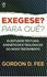 Exegese para quê?